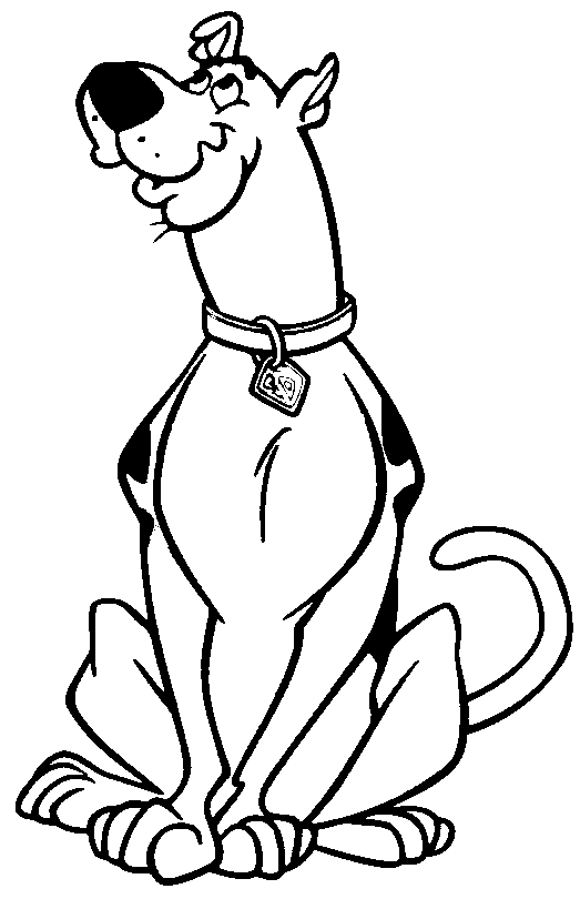 Scooby Doo Coloring Pages 2 | Coloring Pages To Print