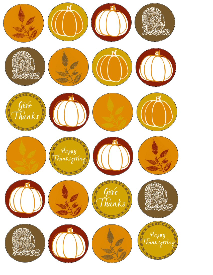 50 Free Thanksgiving Party Printables | AliLily