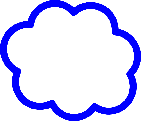 Blue Cloud SVG Downloads - Animated - Download vector clip art online