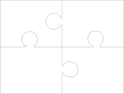 template 4 piece jigsaw puzzle free | Christopher blog