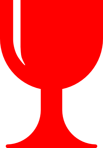 Red Chalice clip art - vector clip art online, royalty free ...