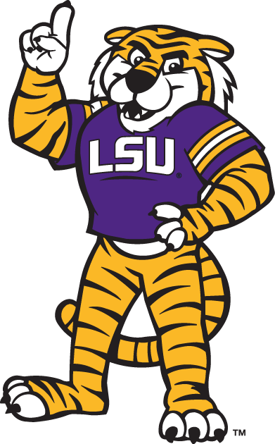 LSU Tigers Mascot Logo - NCAA Division I (i-m) (NCAA i-m) - Chris ...