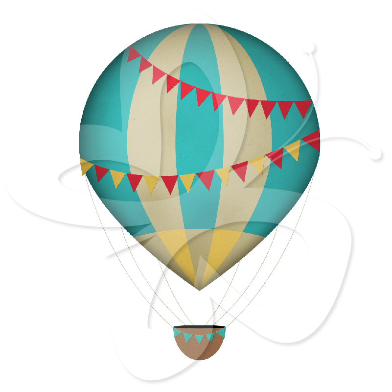 Hot Air Balloon Clip Art Outline | Clipart Panda - Free Clipart Images