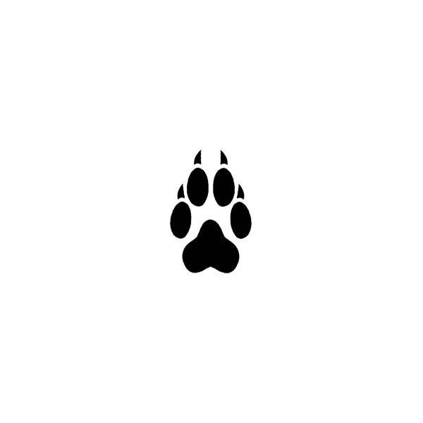 Wolf Paw Print design | Creativity | Pinterest