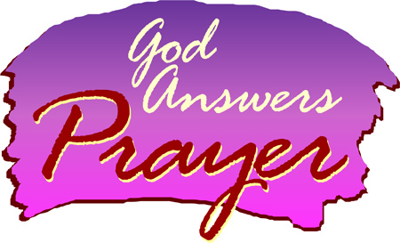 God Answers Prayer -- Free Christian Clipart