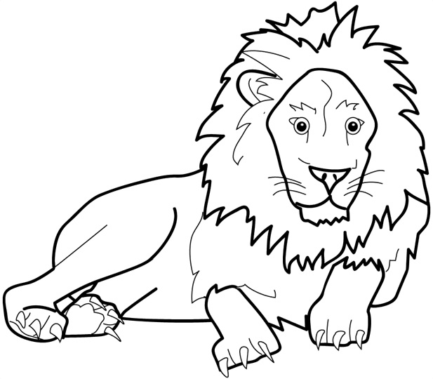 Cartoon Lion Pictures For Kids - Cliparts.co