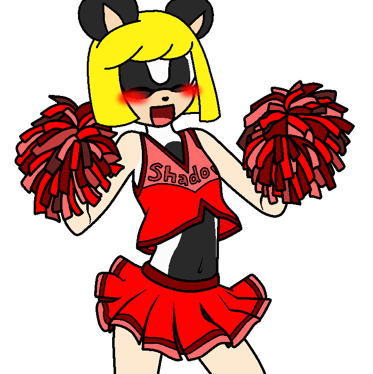 Roxan as cheerleader by darkangelwolfx on deviantART