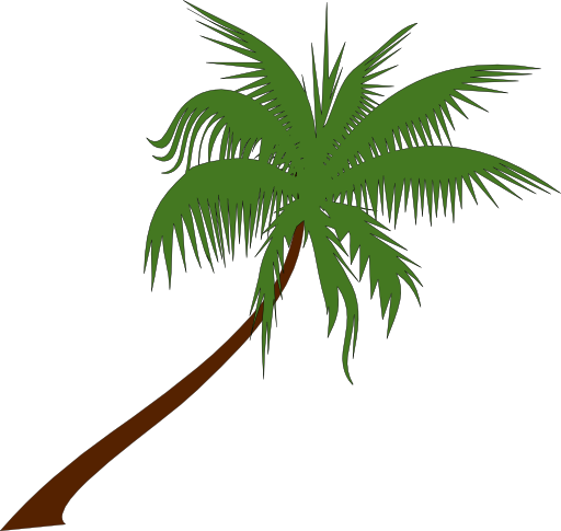 palm tree clip art transparent background - photo #3