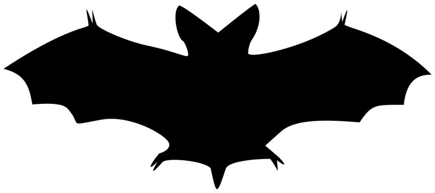 Halloween Bat Clipart Black And White | Clipart Panda - Free ...