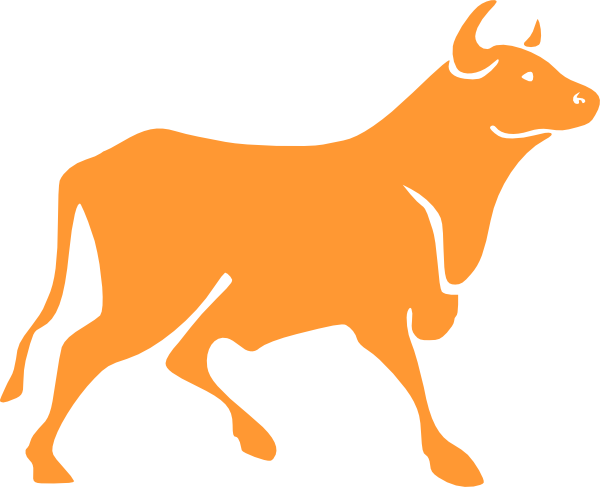 Bull clip art - vector clip art online, royalty free & public domain