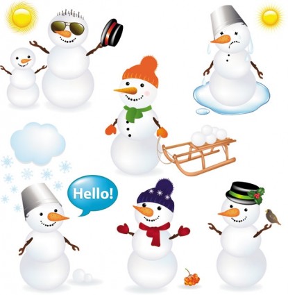 Free snowman vector art Free vector for free download (about 285 ...