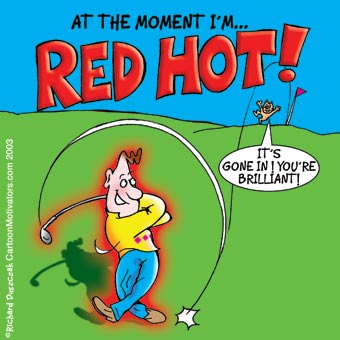 Golf Motivation | Cartoon Motivators