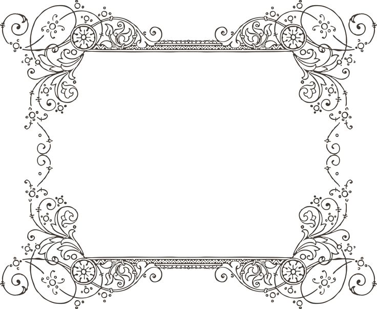 Free Printable Fancy Borders | you might also like | Free download ...