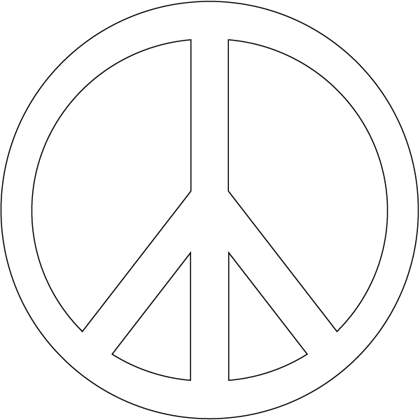 Peace Sign Print Color Fun Free Printables Coloring Pages ...