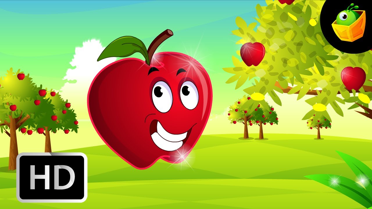 If I Were An Apple - English Nursery Rhymes - Cartoon/Animated ...