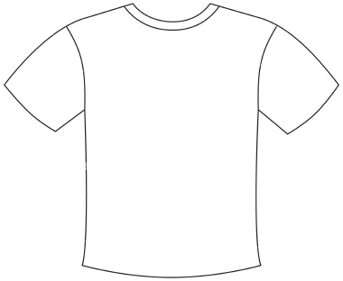 T Shirt Template For Kids - ClipArt Best