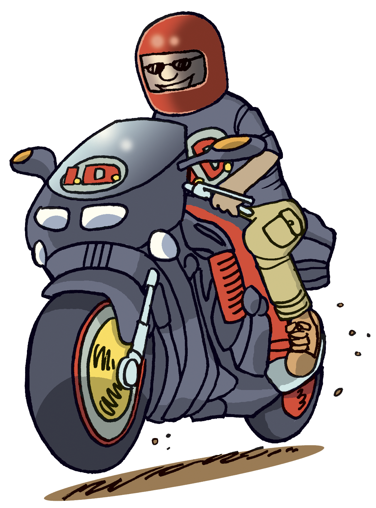 Images For > Motorcycle Clip Art