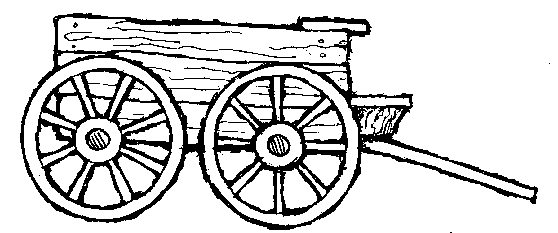 Pioneer Tools Wagon | LDS Clipart and Handouts from JennySmith.
