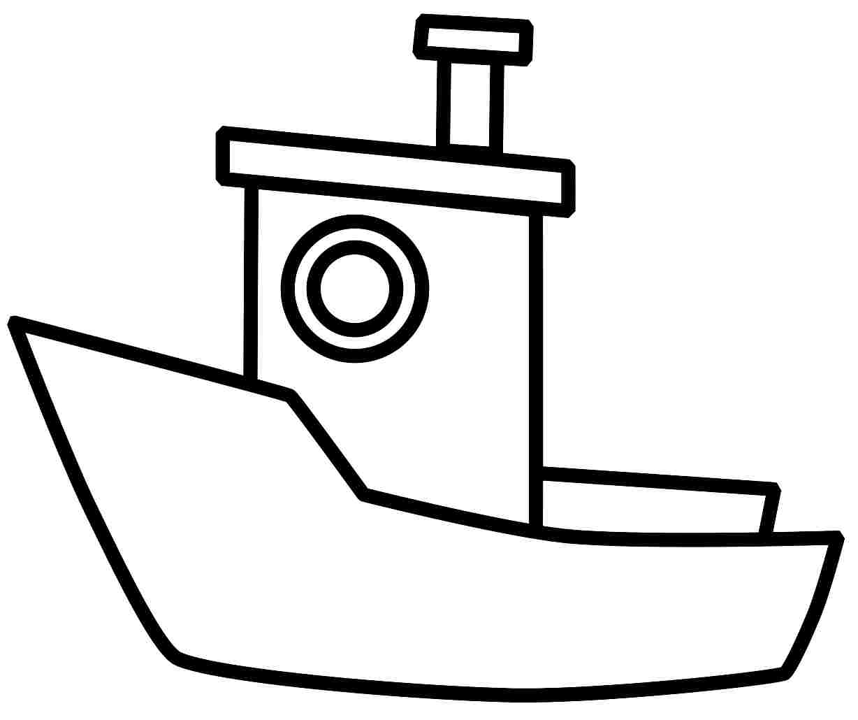 248 Cute Coloring Pages For Boats with Printable