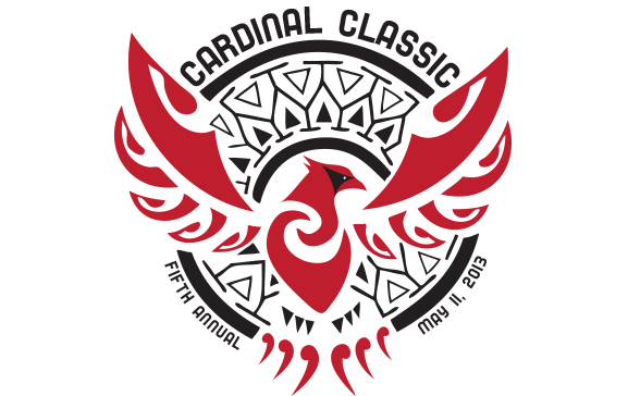 Cardinal Classic 5 Logo | Blue Spot Designs