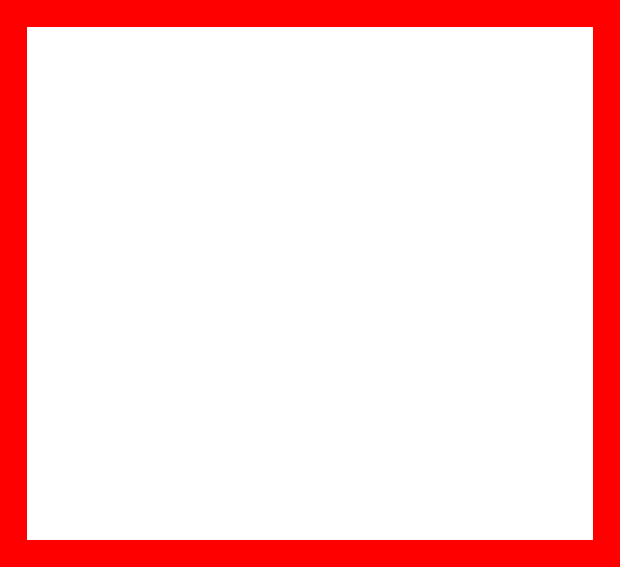 Simple red square Clipart