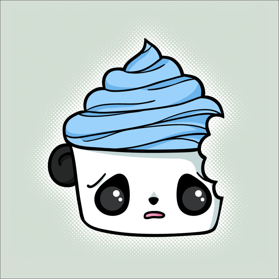 COMMISSION: Panda Cupcake by Cute-Creations on DeviantArt