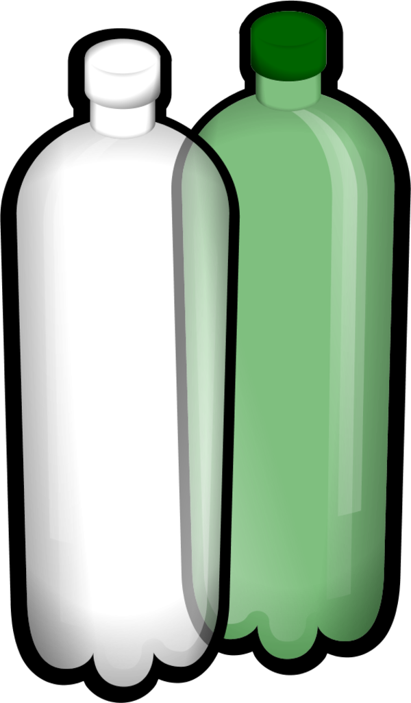 Empty Bottle - vector Clip Art