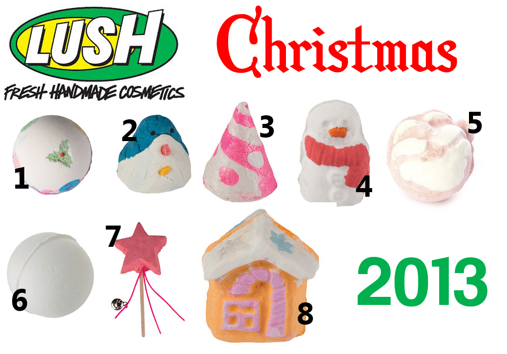 LUSH Christmas 2013 Bath Bombs & More! | Wishlist Wednesday