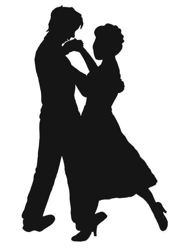 Couple Dancing Silhouette Clip Art Photo - Best HQ images | Best ...