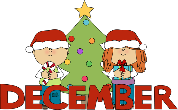 Month of December Christmas Clip Art - Month of December Christmas ...
