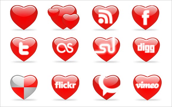 12 St.Valentine's day Icons | Icon Fever
