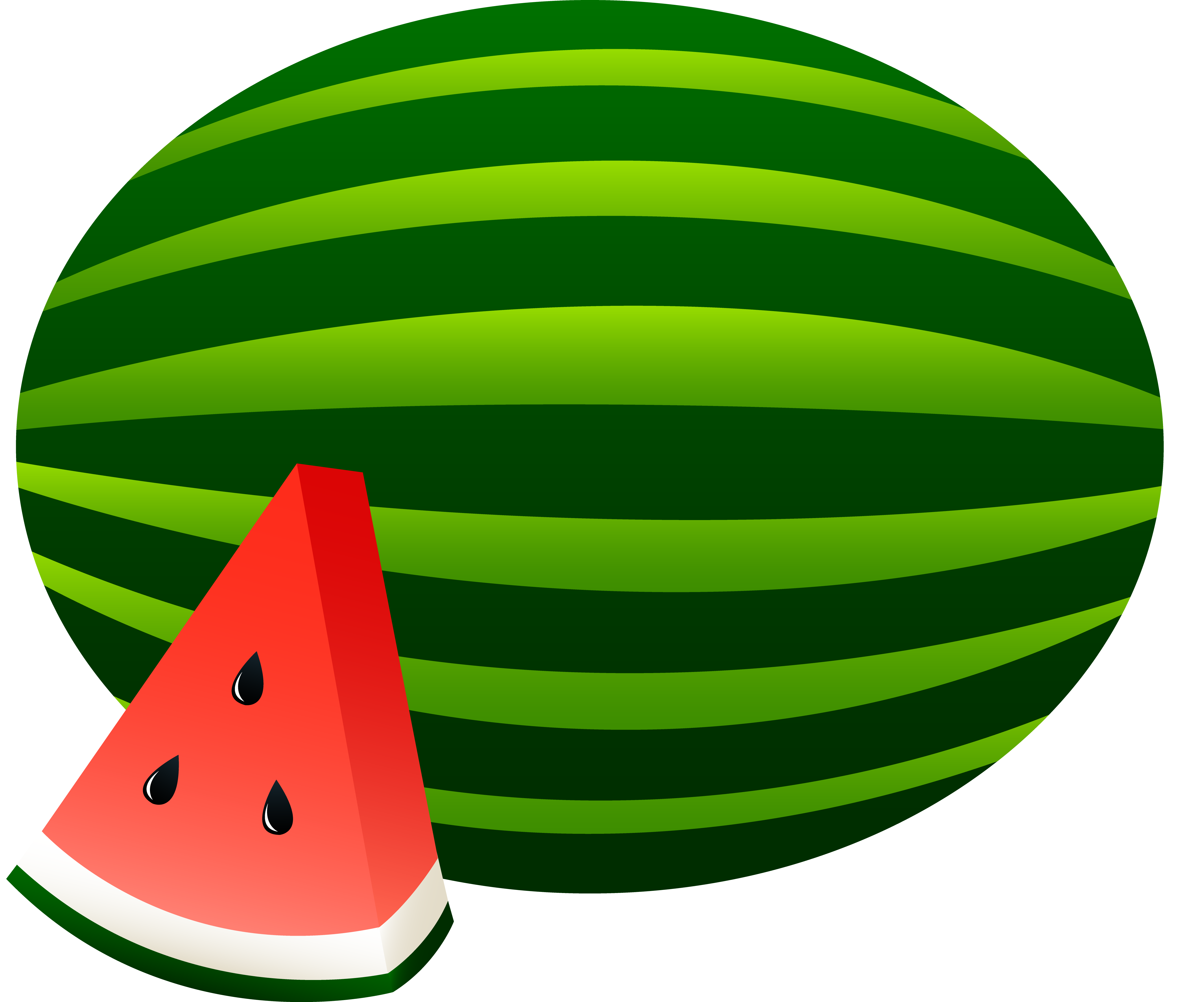 Watermelon Clipart Black And White | Clipart Panda - Free Clipart ...