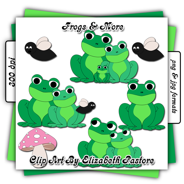 clipart panda frog - photo #34