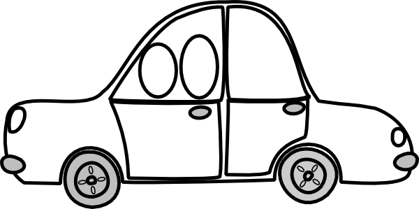Car Clipart Black And White - Gallery