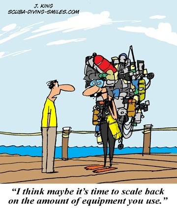 Scuba Cartoons - Add A Smile To Your Day With A Dive Cartoon