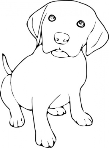 Image - Dog-clip-art-free-black-and-white.jpg - My Life on The ...