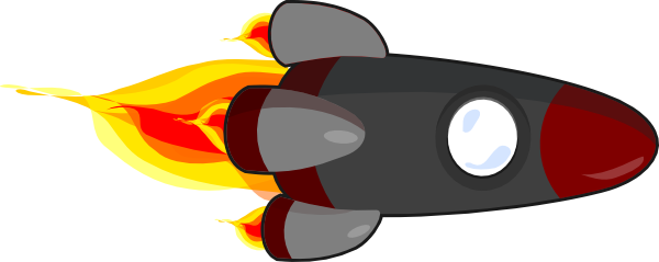 My Rocketship Edit (realistic) Clip Art at Clker.com - vector clip ...