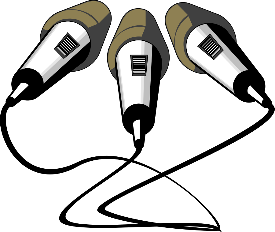 Microphone Clipart, vector clip art online, royalty free design ...