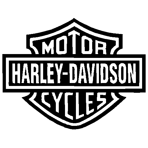 Harley Outline Decal Harley Outline Car Stickers Vinyl Motorcycle ...