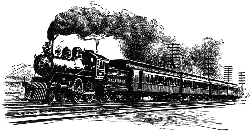 Locomotive Train Clip Art