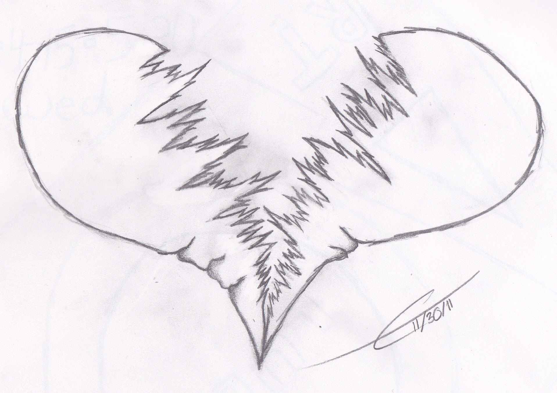 Easy Drawings Of Broken Hearts - Gallery
