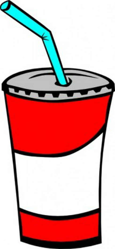 Soft Drink In A Cup Clip Art | Free Vector Download - Graphics ...