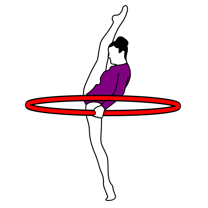 Clipart - Gymnastics Archery