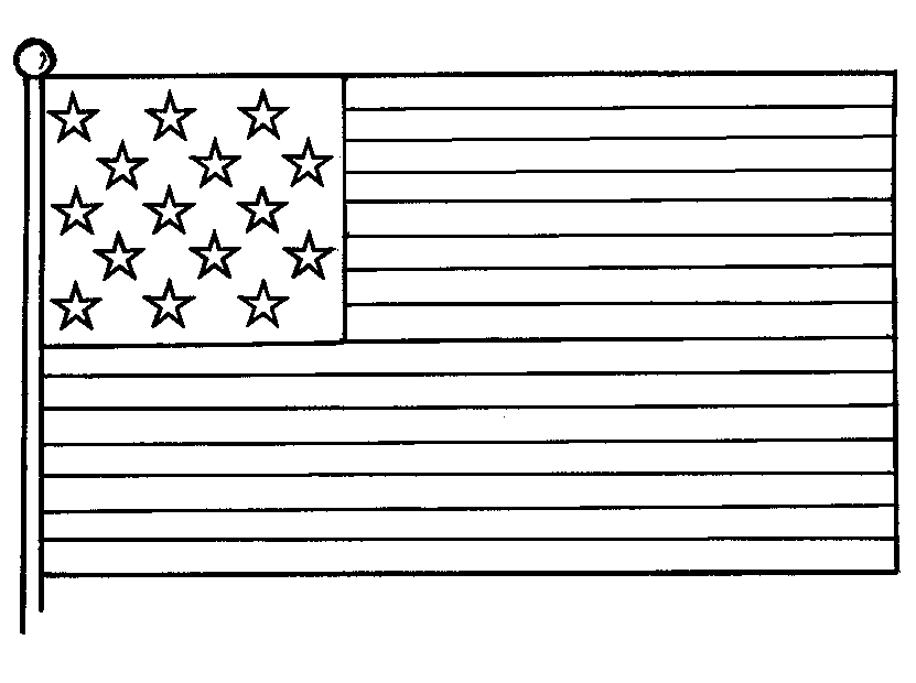 American Flag Coloring Pages - Free Coloring Pages For KidsFree ...