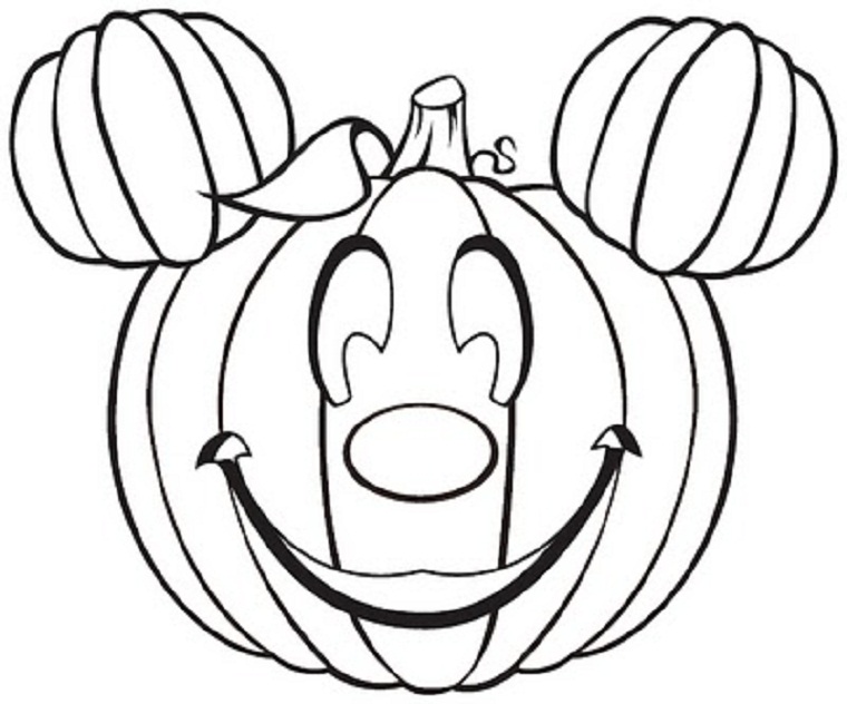 Cute Pumpkin Halloween Coloring Pages | Free Coloring Pages