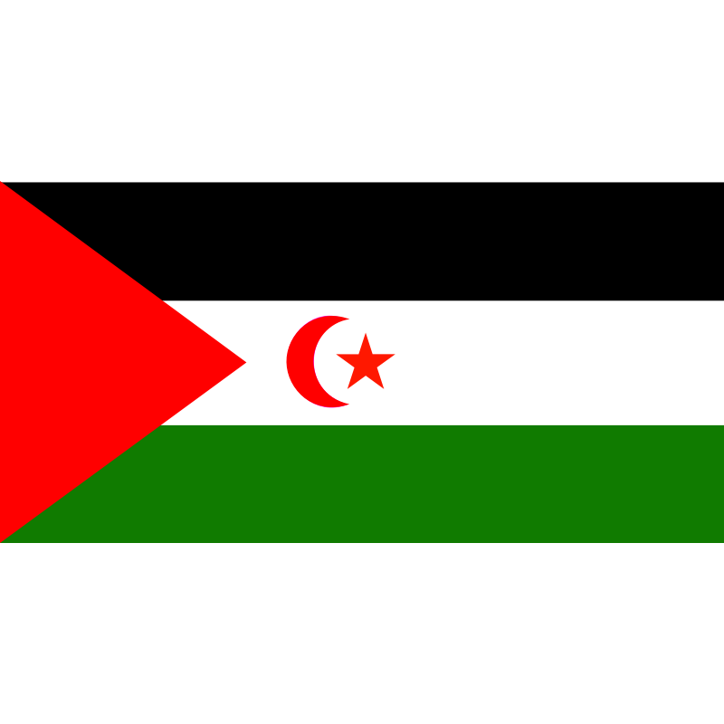 Clipart - Flag of Western Sahara