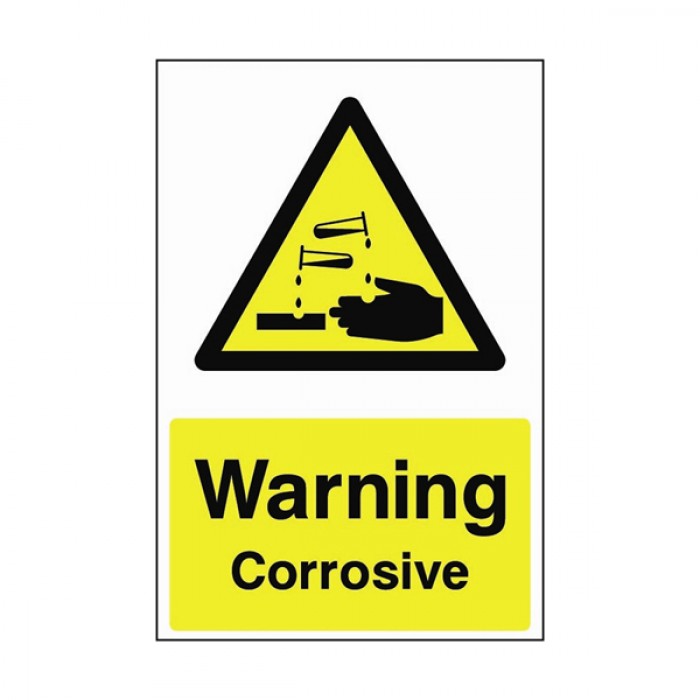 Corrosive Warning