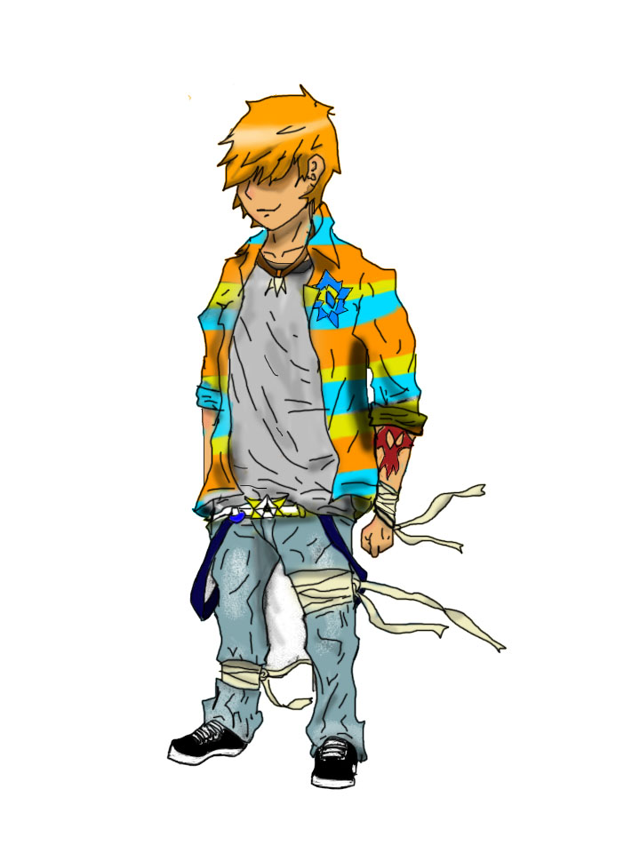Anime Boy Digital And With Color Drawing - Becoming_A_Mangaka ...