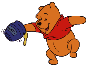 Pooh - pooh hand in honey pot - I-Love Disney.com