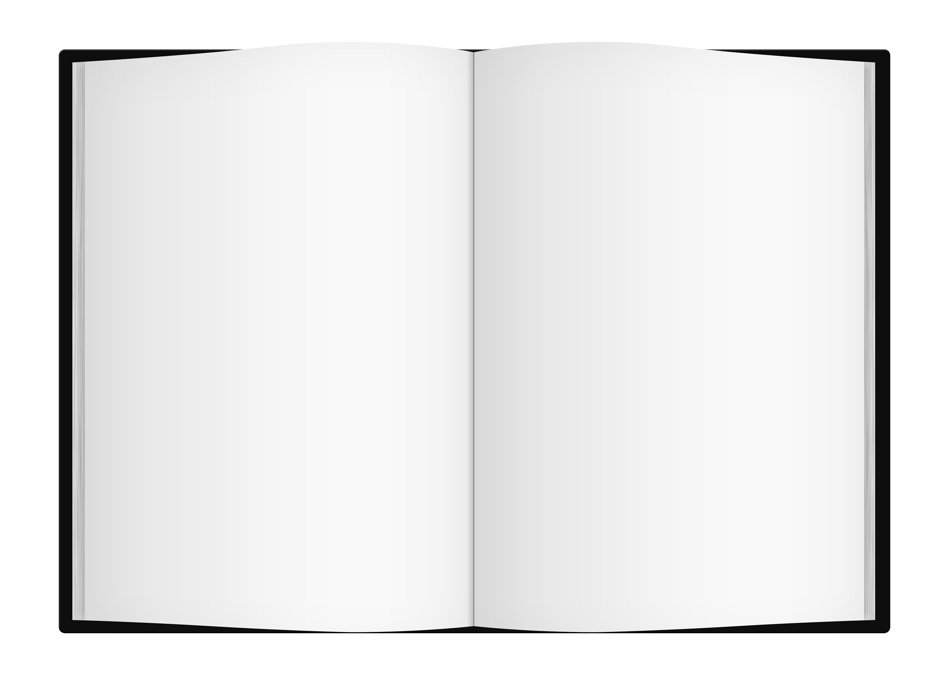 clipart of open book with blank pages - photo #17